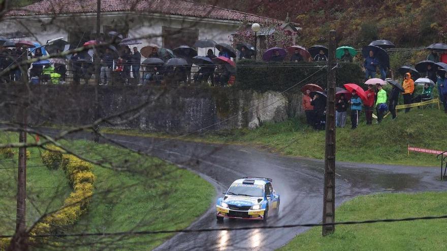 Recorrido del Rally de A Coruña 2025 por Aranga
