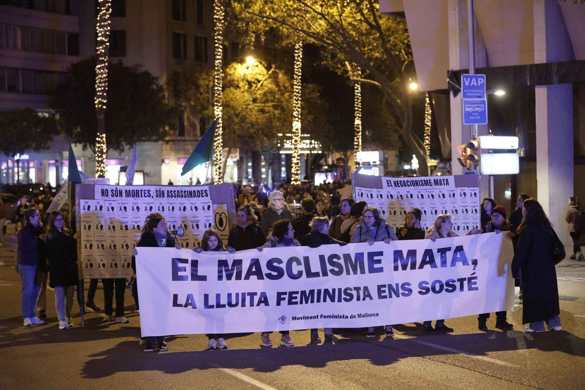 ber 1.000 Menschen demonstrieren in Palma gegen Gewalt an Frauen