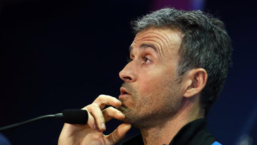 Luis Enrique: "Tengo fe ciega en mis jugadores"