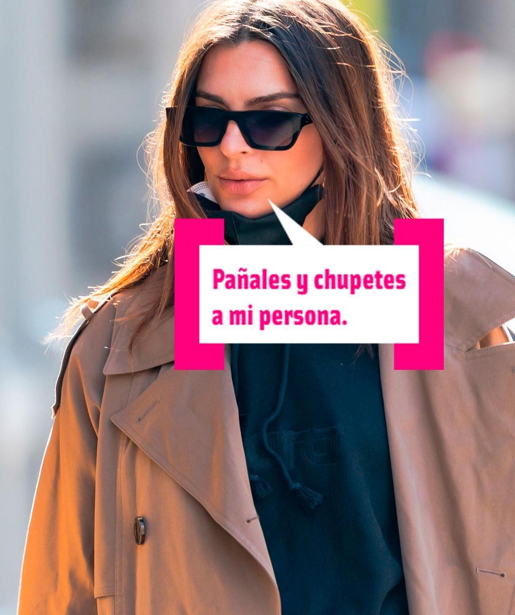 Emily Ratajkowski por las calles de Nueva York en tiempos de pandemia