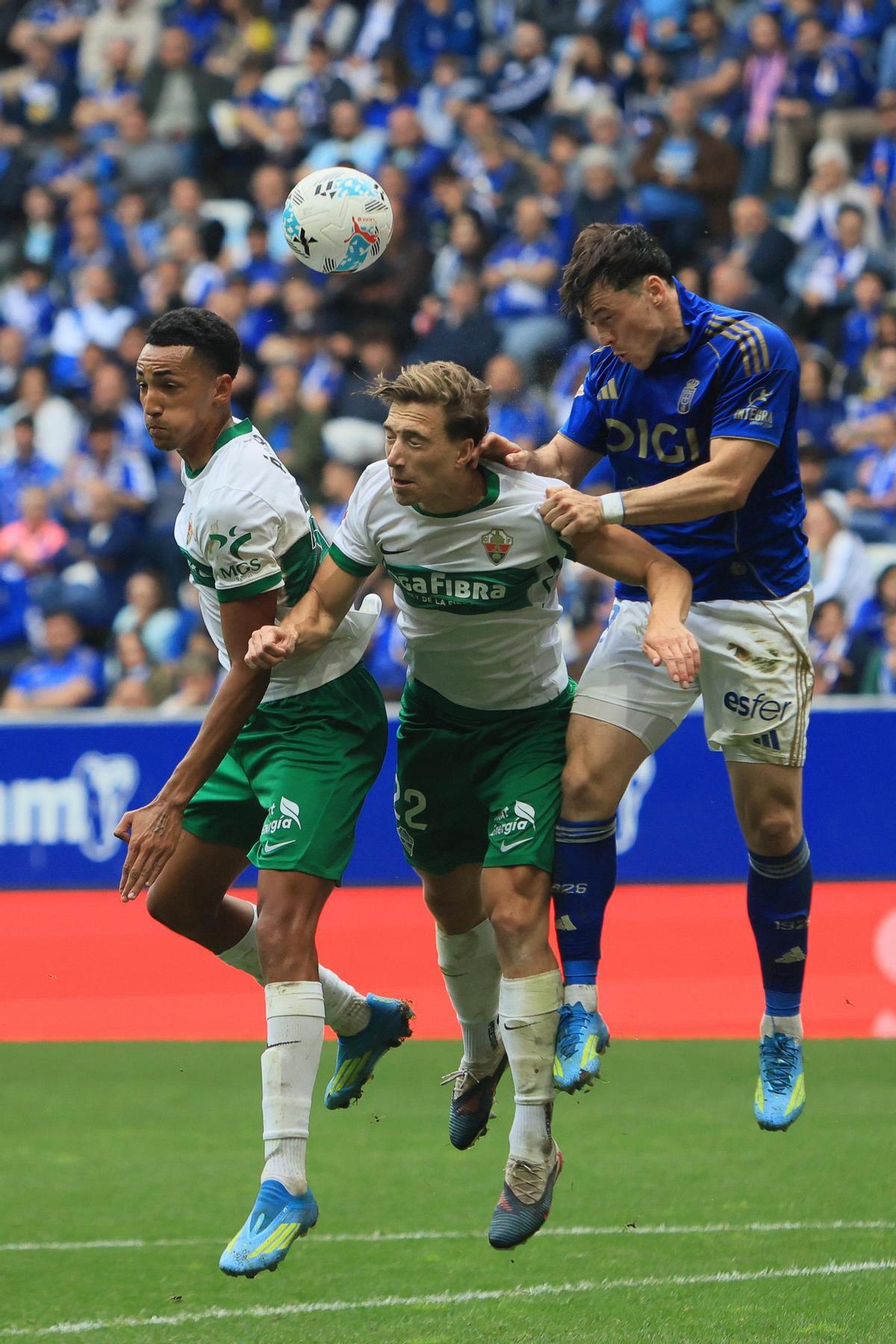 Real Oviedo - Elche CF, en imágenes
