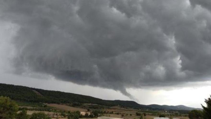 Formació de núvols a La Llacuna (Anoia)