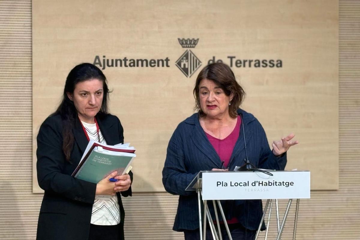 Presentación del Pla Local de Vivienda de Terrassa.