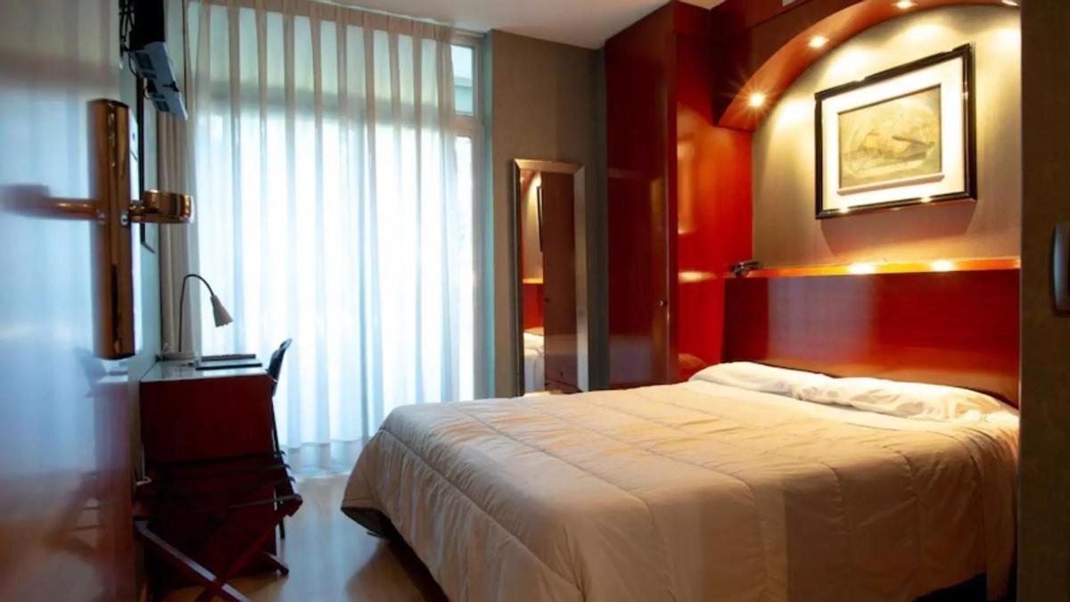 Las habitaciones del Hotel Villa de Barajas.