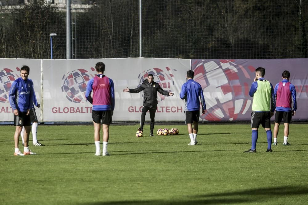 Entrenamiento del Real Oviedo