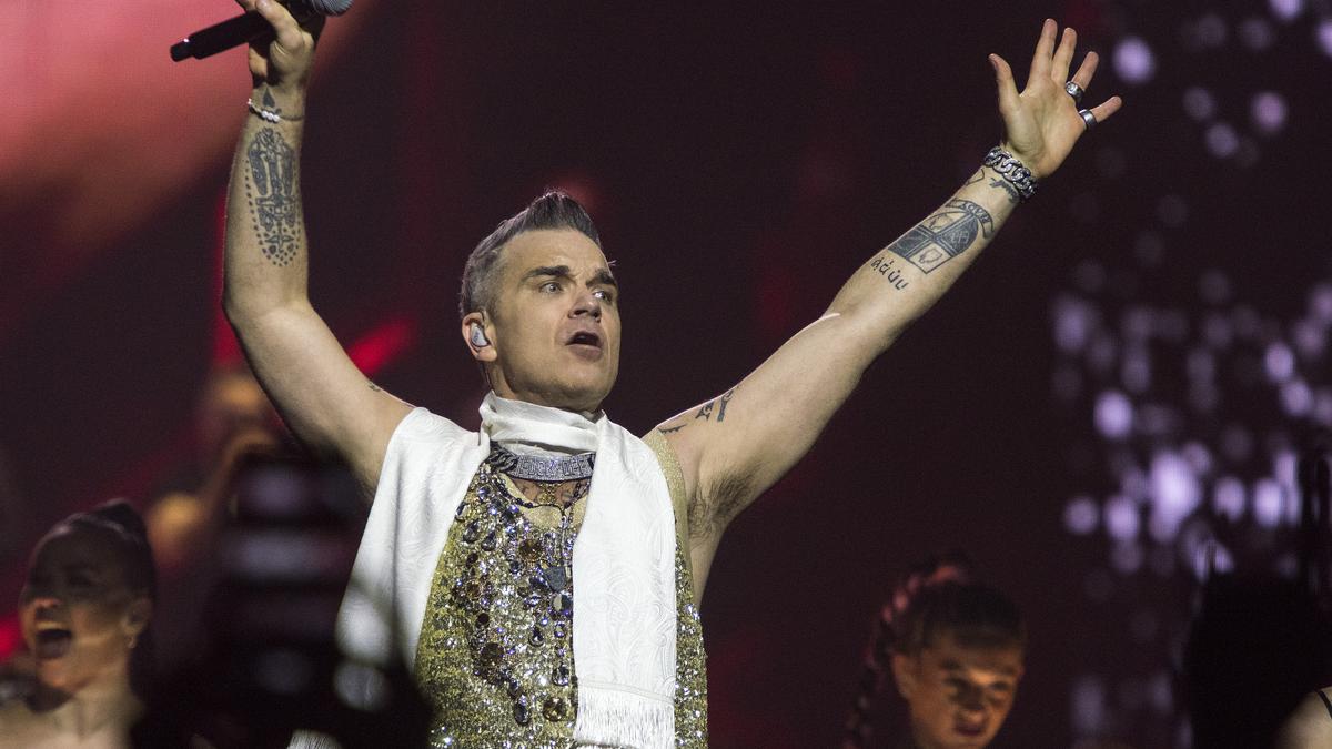 Concierto de Robbie Williams en el Palau Sant Jordi