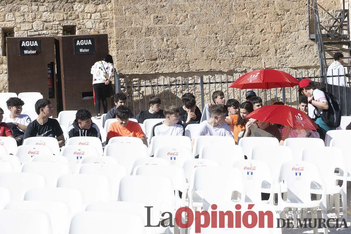 Peregrinación de alumnos de Religión de Secundaria y Bachillerato a Caravaca