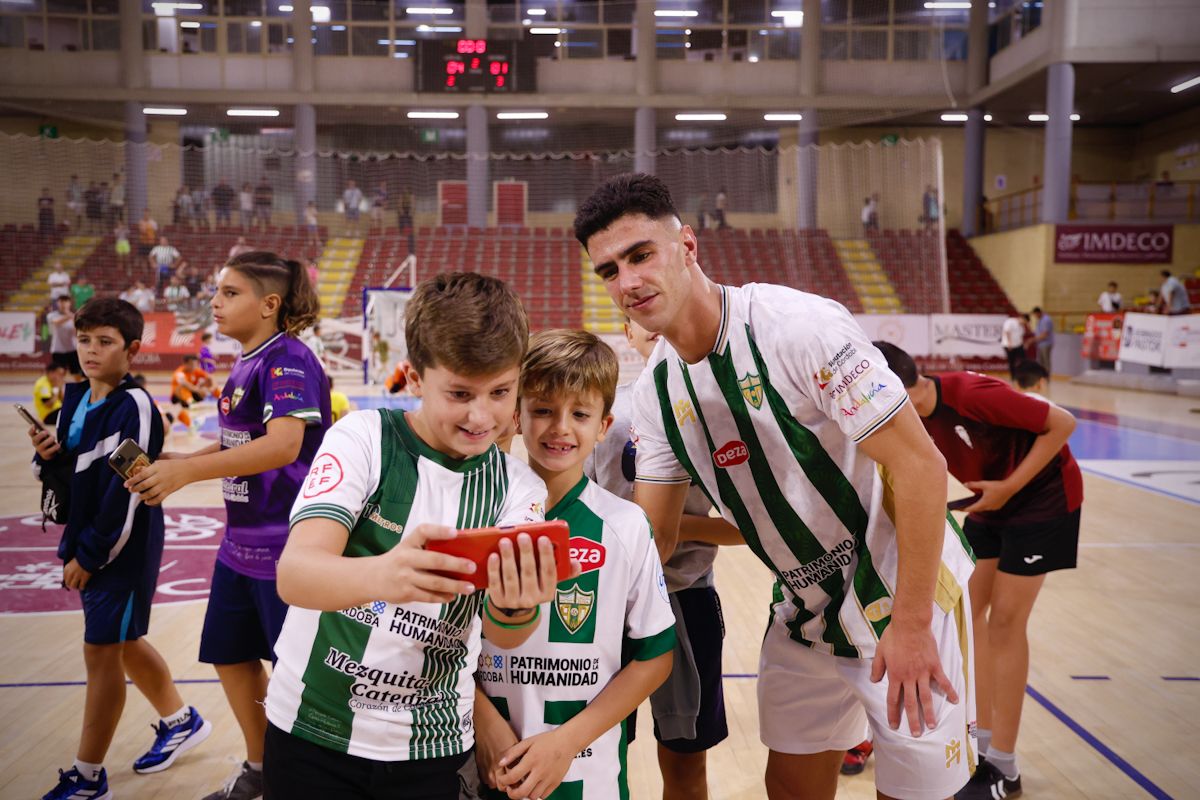 El encuentro Córdoba Futsal - Ribera Navarra en imágenes