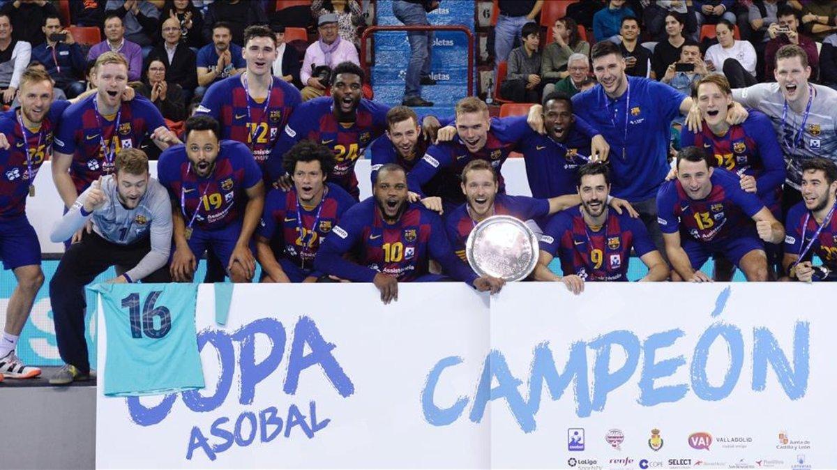El Barça logró el año pasado su 15ª Copa Asobal