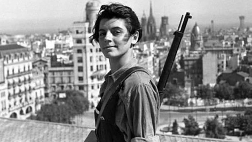 Barcelona dedicarà a la miliciana Maria Ginestà una paret mitgera