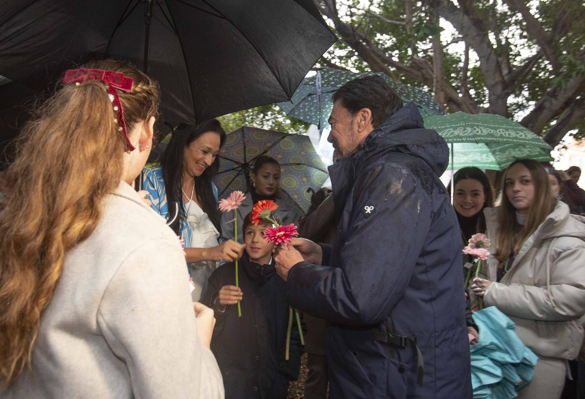 Inauguración del parque Damas del Fuego