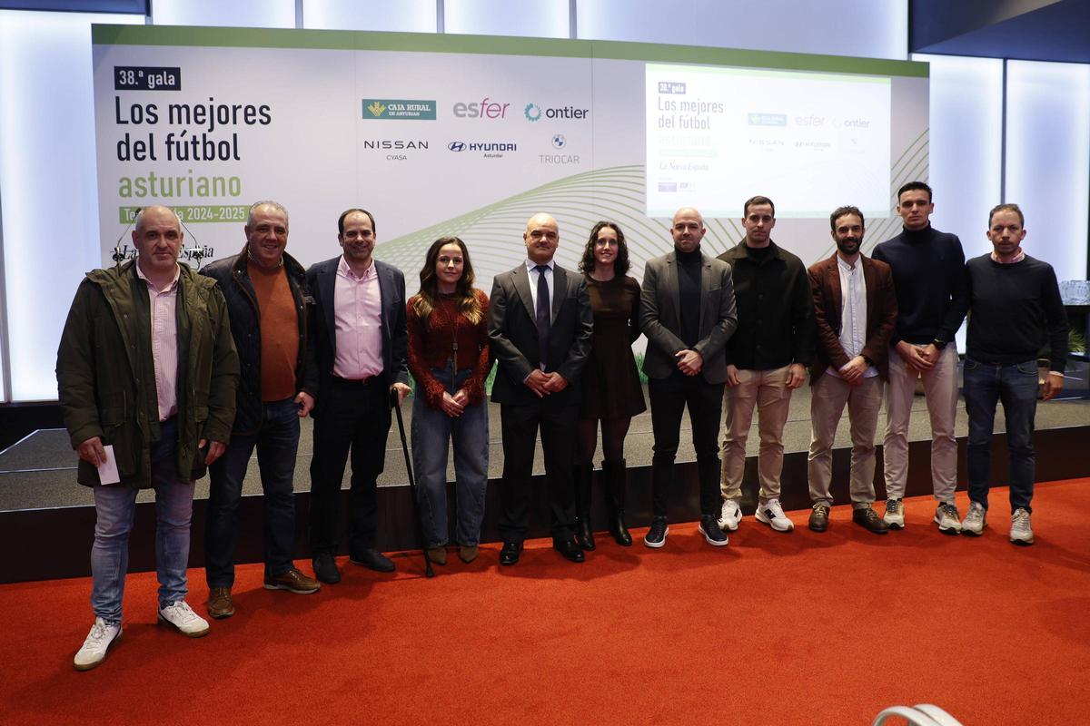 Así fue la 38ª edición de 'Los Mejores del fútbol Asturiano'