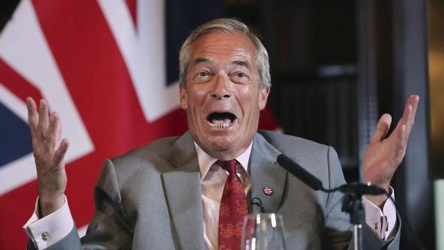 El líder de Reform UK, Nigel Farage, parla durant una roda de premsa a Londres, dilluns passat. | ANDY RAIN / EFE