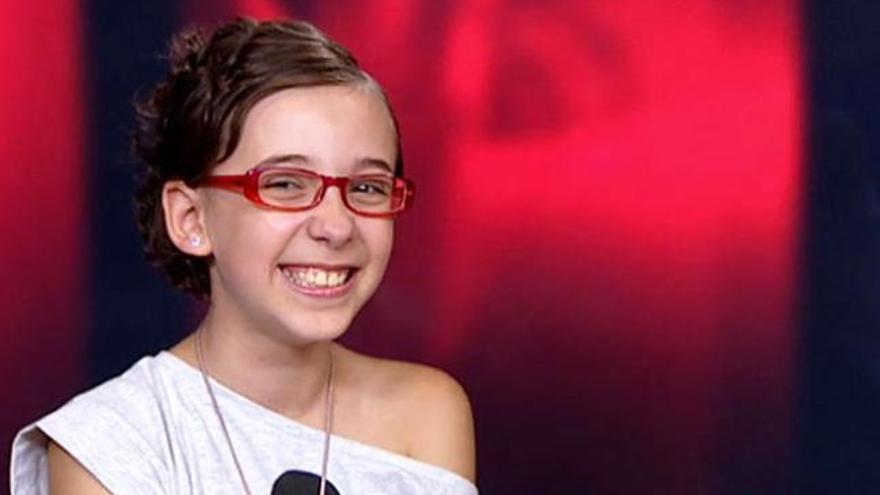 Mor Iraila Latorre , una de les concursants de &#039;La Voz Kids &#039;