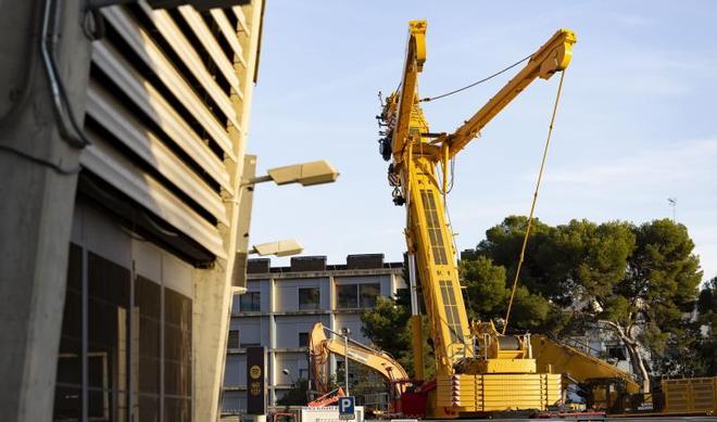 ¡El Camp Nou cambia de cara! Así están las obras en el Gol Sud