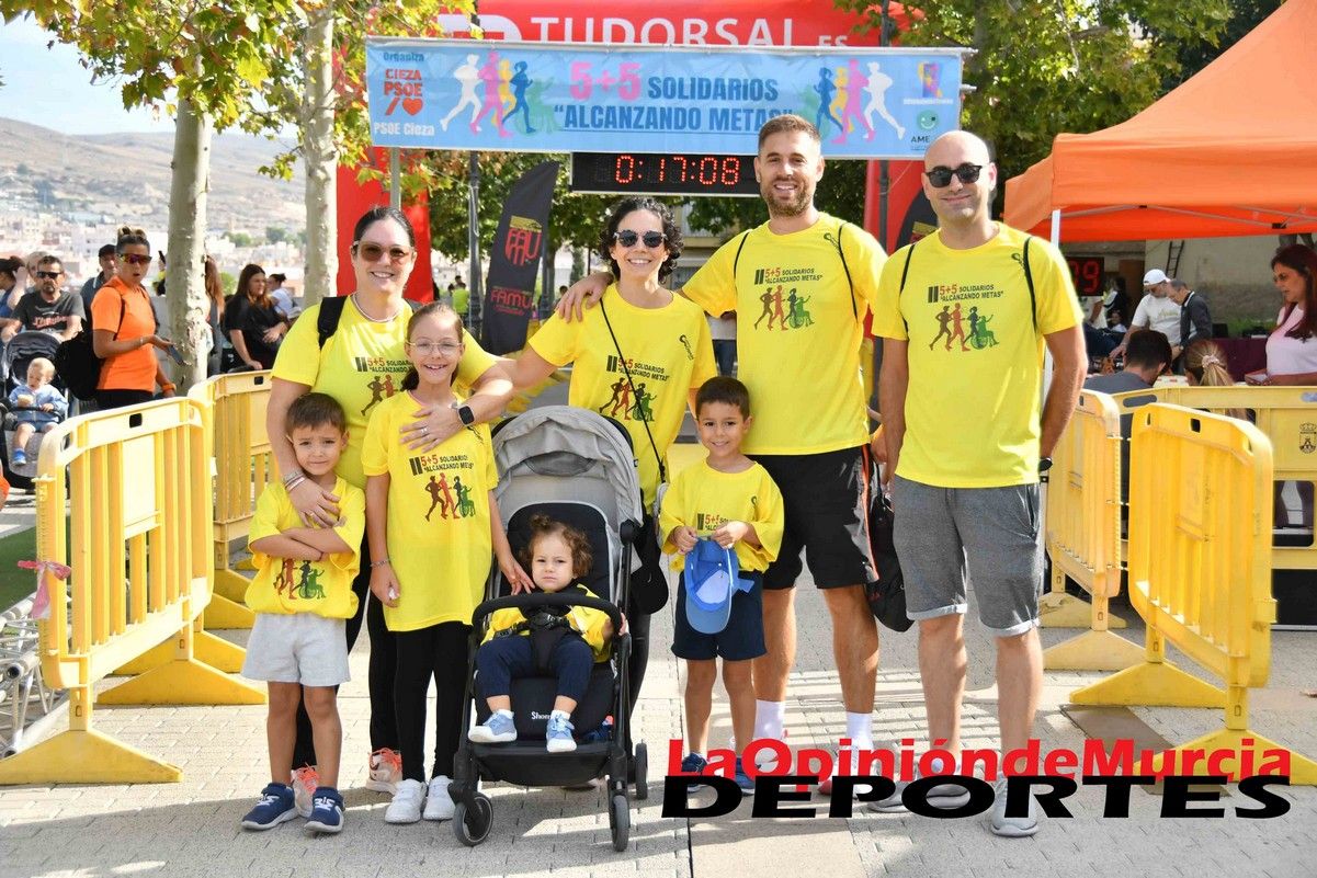 La carrera-Marcha Popular 5+5 Solidarios Alcanzando Metas, en imágenes