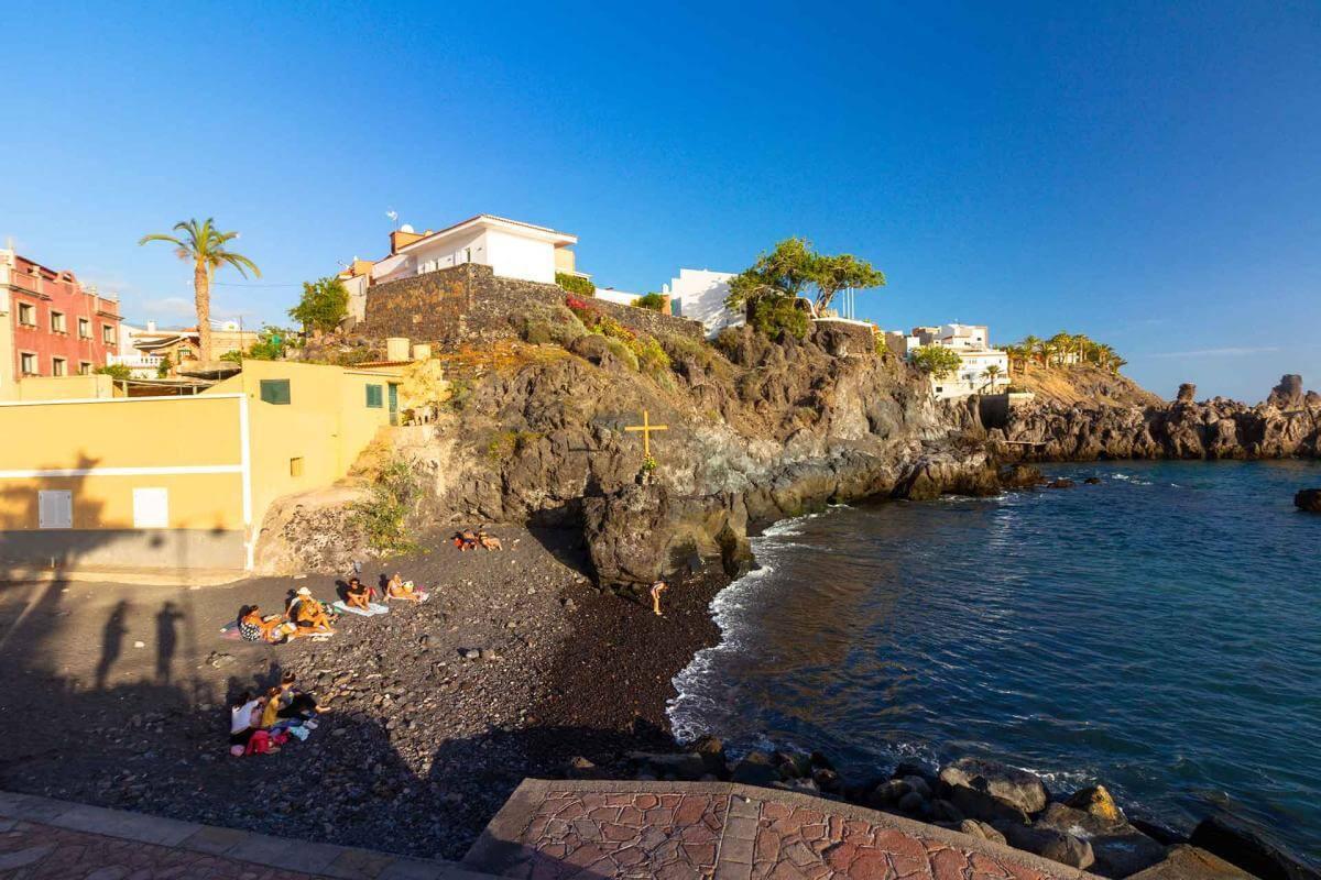Playa de Alcalá, en Guía de Isora.