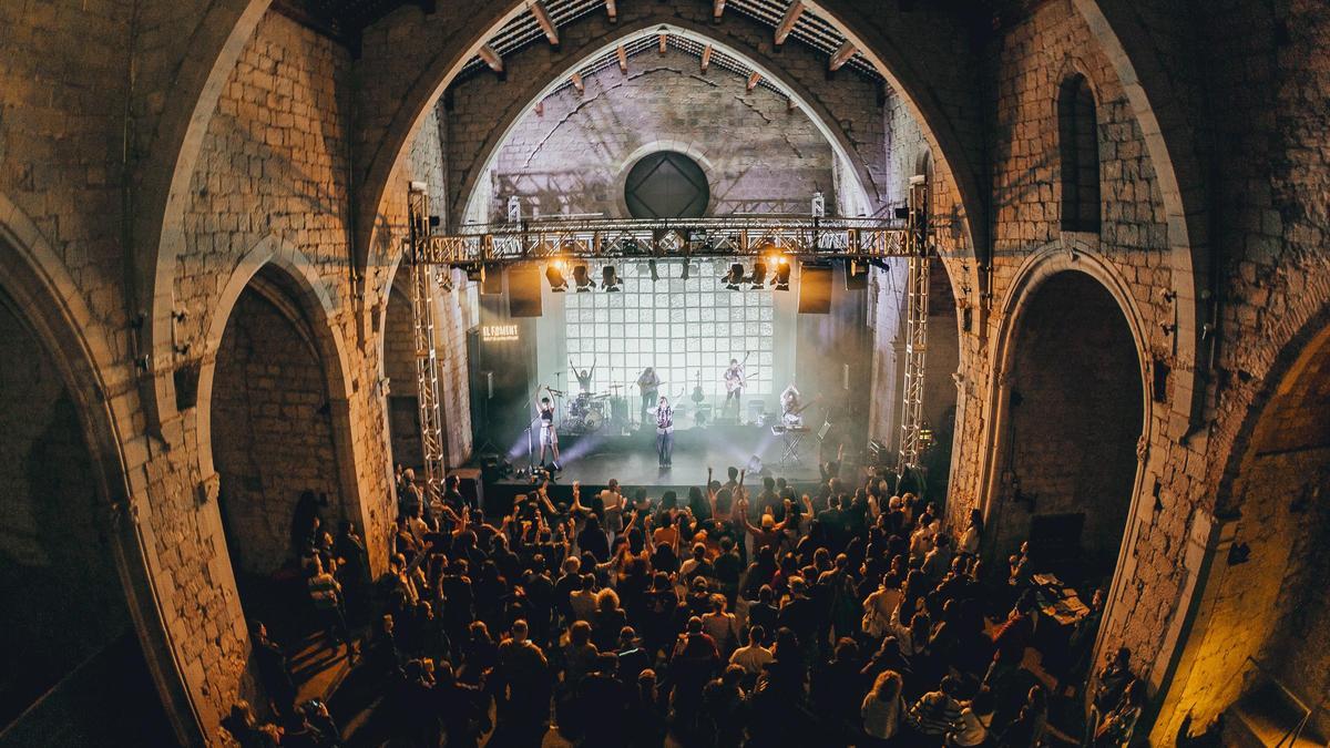 Concert de Roba Estesa al Centre Cultural la Mercè, un dels darrers que faran abans de dir adeu als escenaris.