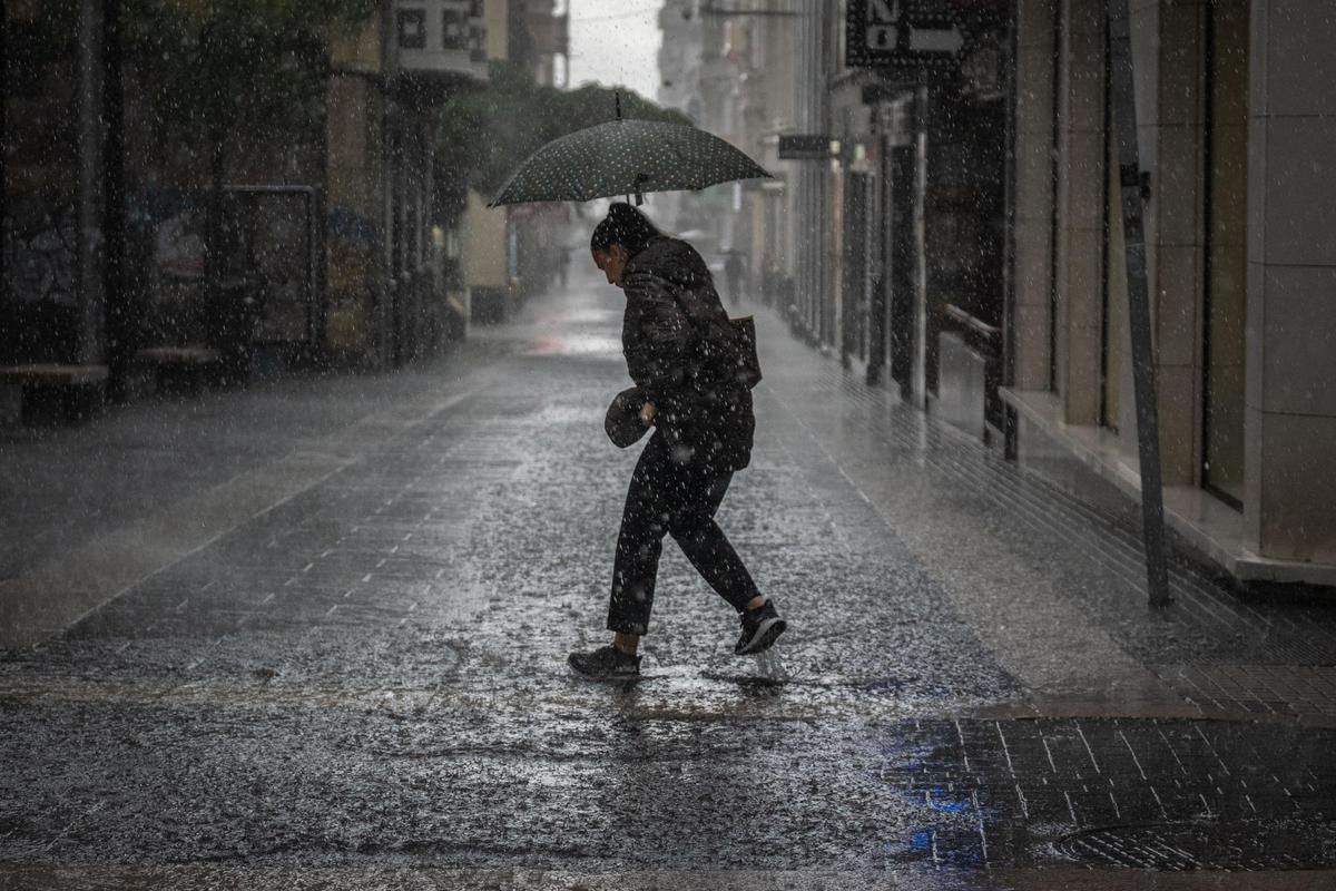 Fuertes lluvias en Santa Cruz de Tenerife Fuertes lluvias en Santa Cruz de Tenerife