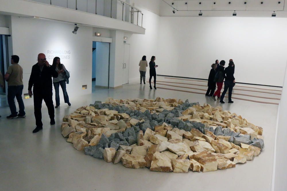 MLG 13/05/2016.-Inauguración de la exposición " Cold Stones" del artista Richard Long, en el CAC.-ALEX ZEA.