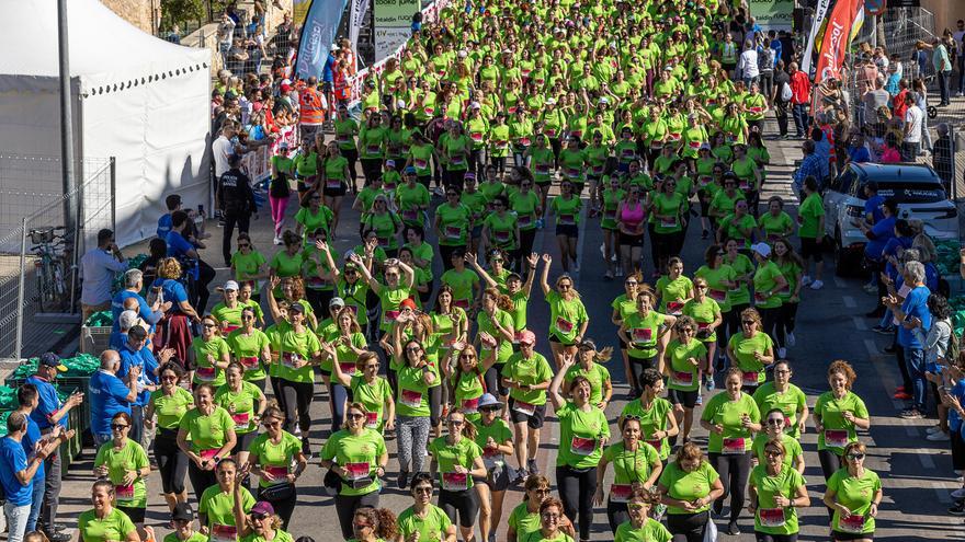 La &quot;marea verde&quot; toma Gandia