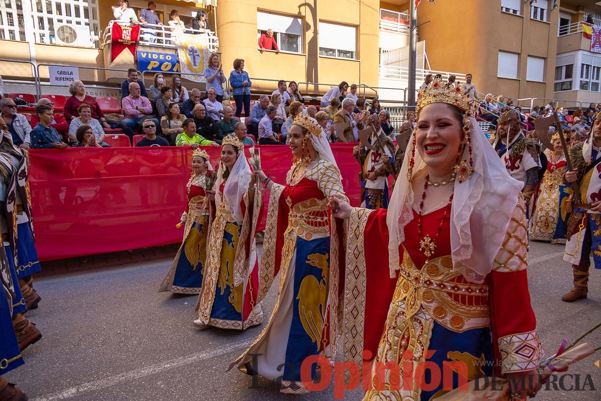 Procesión de subida a la Basílica en las Fiestas de Caravaca (Bando Cristiano)