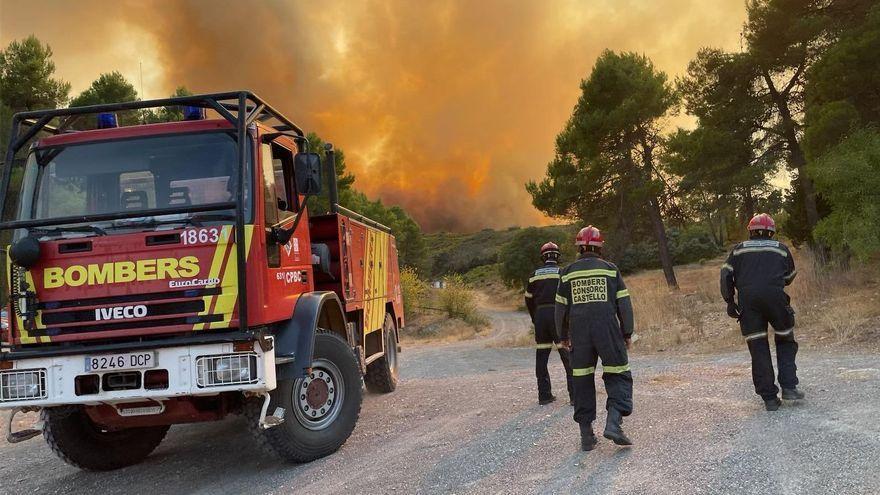 El incendio de Bejís se desborda: el fuego ya cubre un perímetro de 120 kilómetros