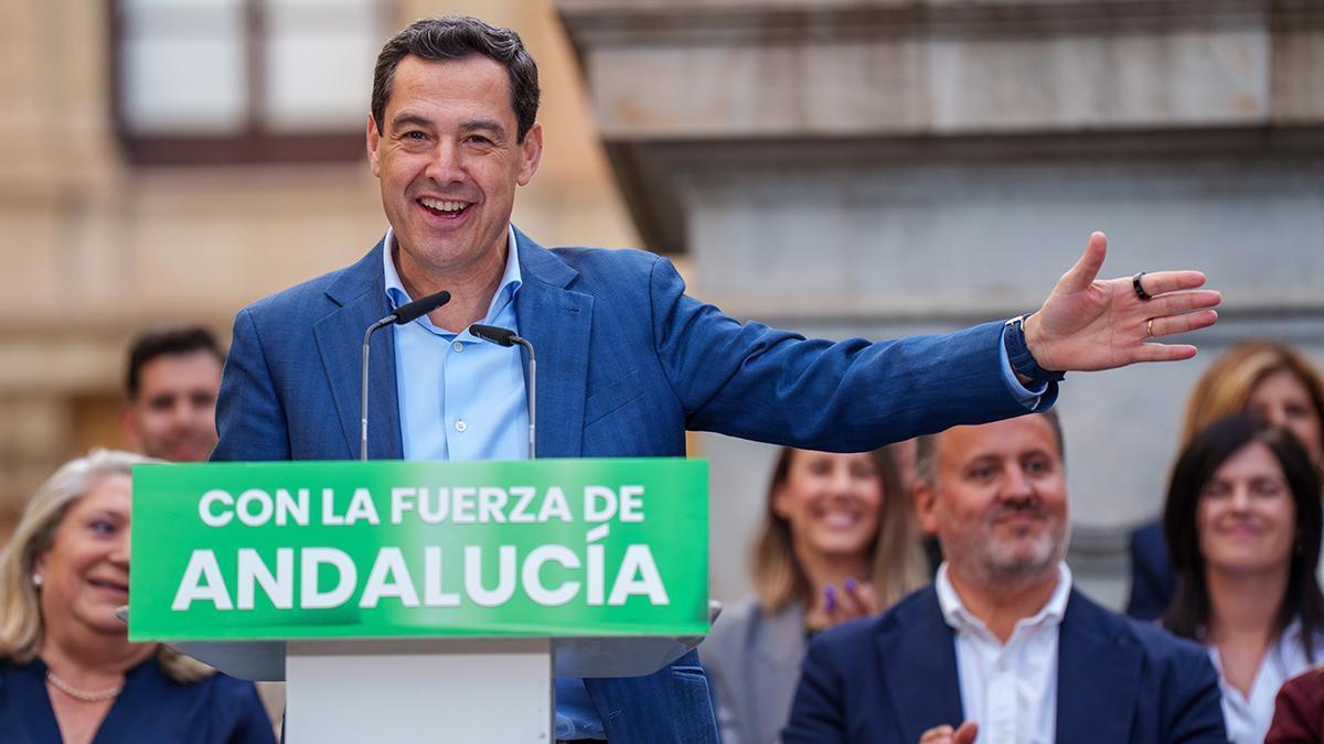Campaña electoral en Andalucía, PP ante mayoría absoluta