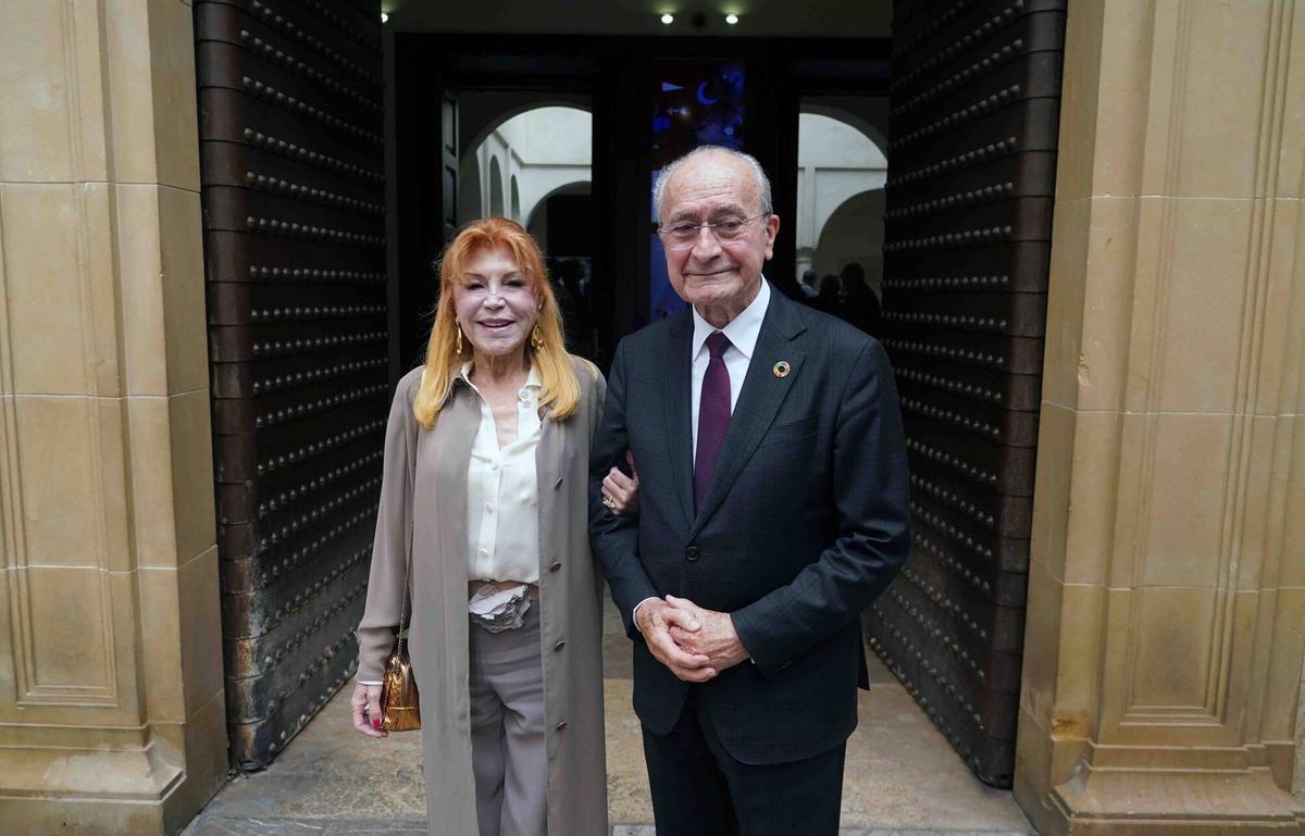 Inauguración del yacimiento romano en el subsuelo del Museo Carmen Thyssen