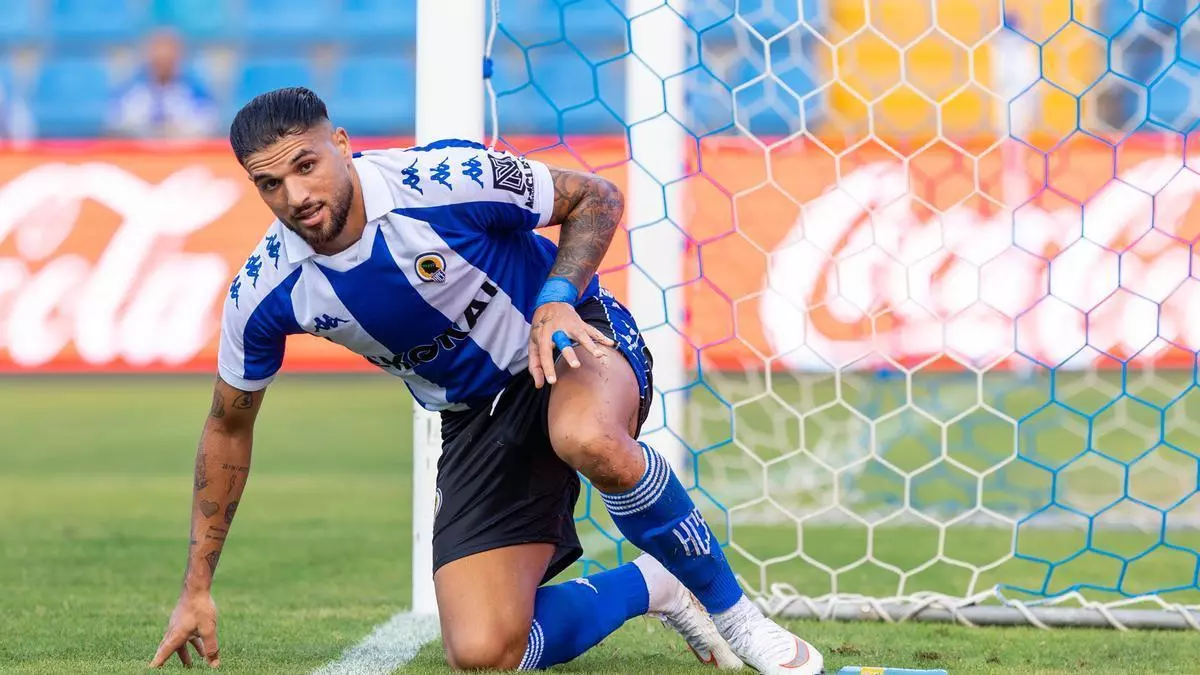 Toñín, delantero del Hércules: "Veo un grupo muy bueno para hacer cosas importantes"