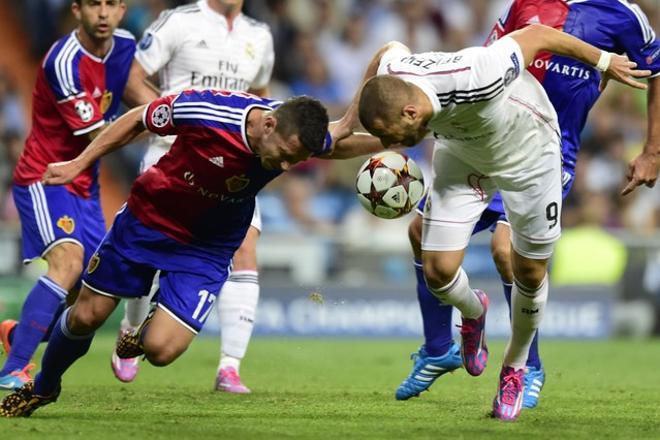 Real Madrid,5 - Basilea,1