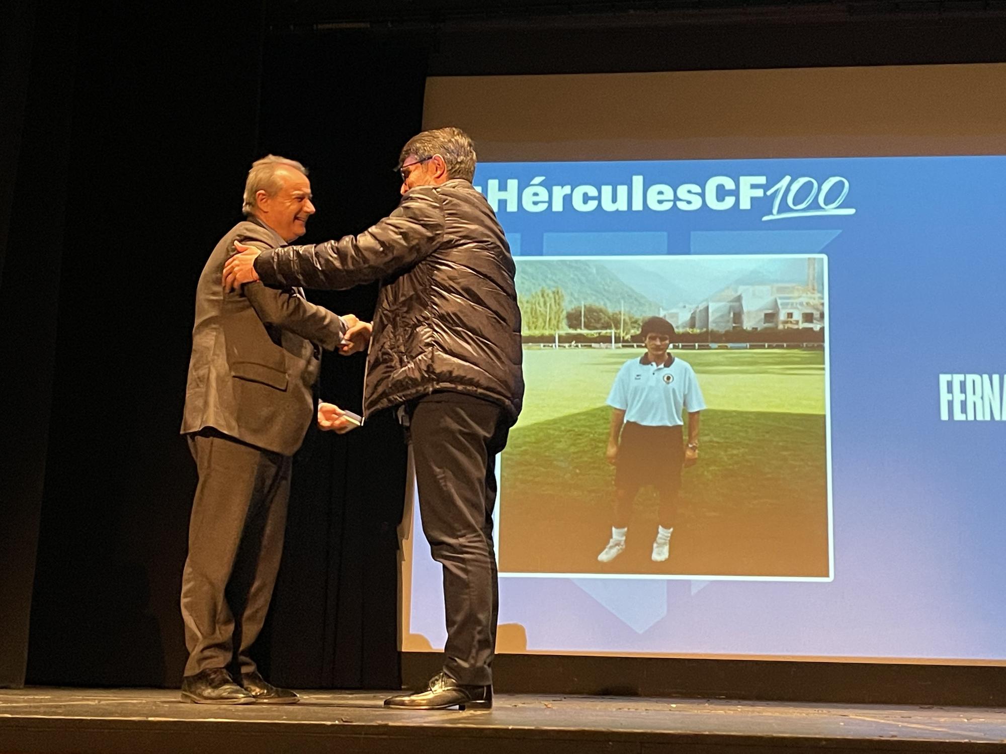 Homenaje centenario a herculanos ilustres en la CAM