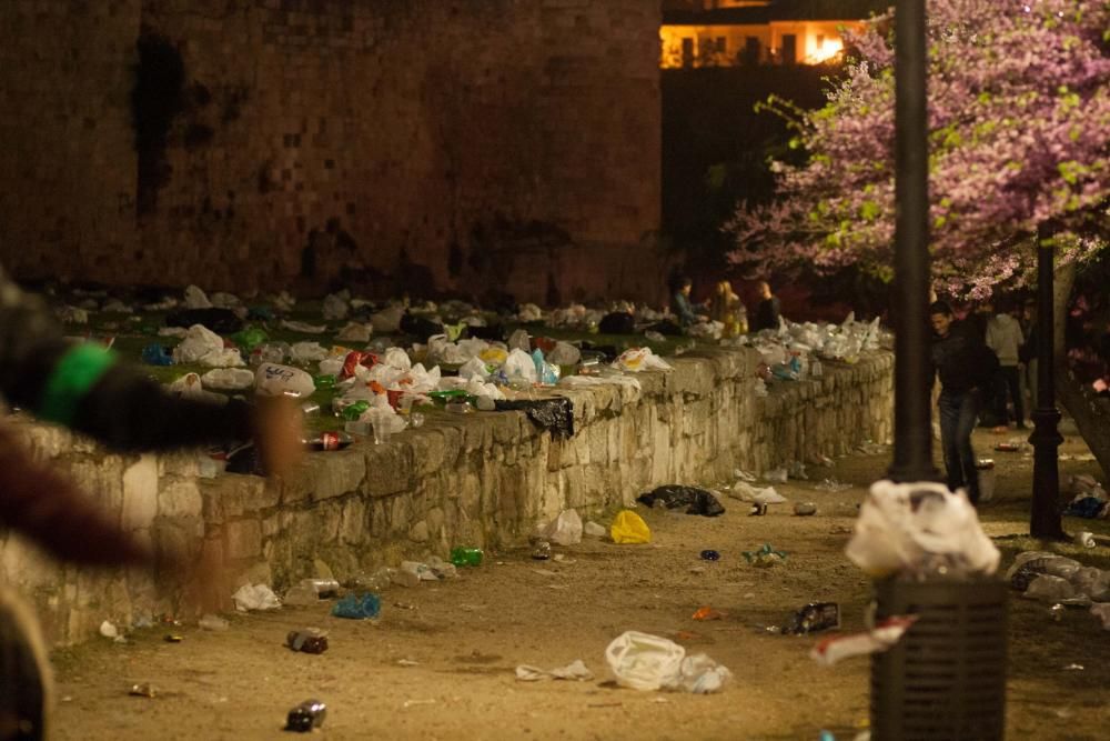 Semana Santa en Zamora: Botellón Jueves Santo