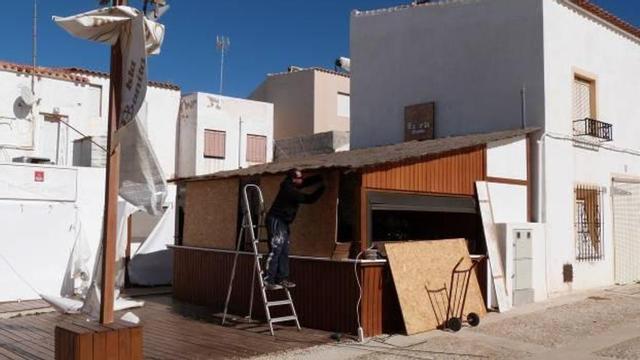 El temporal y la falta de transporte dejan aislados a los vecinos de Tabarca