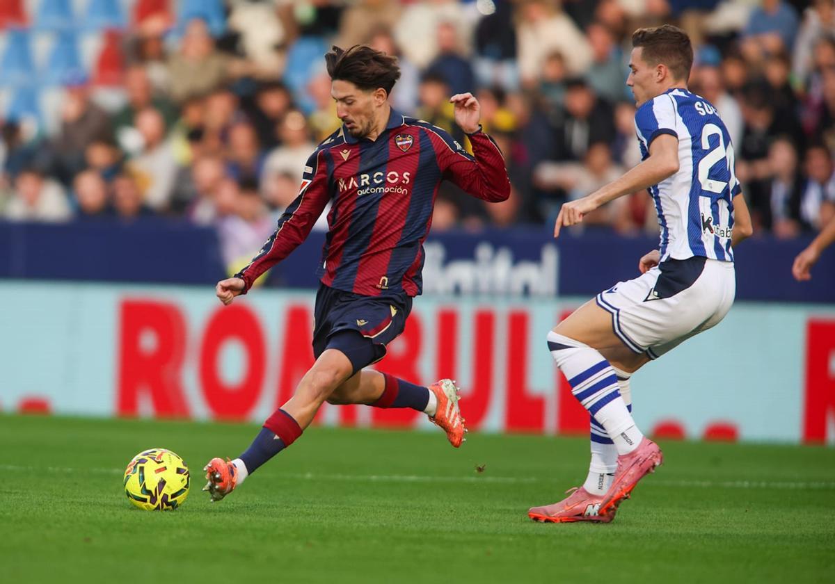 Levante-Real Sociedad, en imágenes
