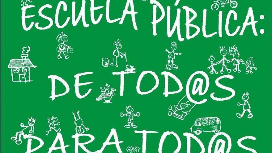 Plataforma Escuela Pública se manifiesta 8 mayo para pedir derogación LOMCE