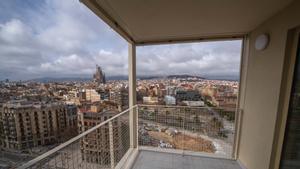 Visita a la promoción de pisos de Glories