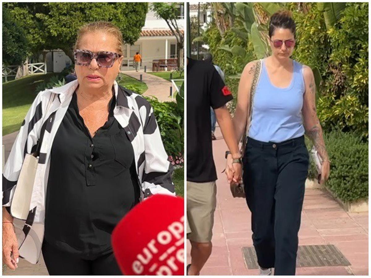 Mayte Zaldívar y su hija Elia están volcadas en Julián Muñoz tras su nuevo y preocupante ingreso hospitalario