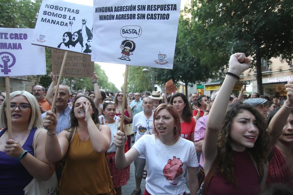Concentración en Córdoba contra "La Manada"