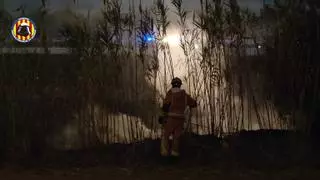 Espectacular incendio en Paiporta