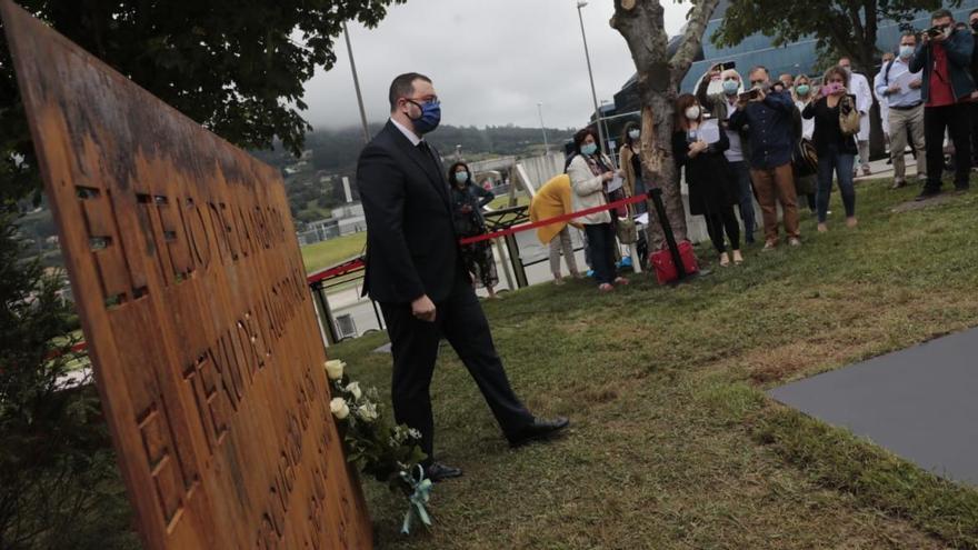 Consulta aquí el discurso íntegro de Adrián Barbón en el homenaje a las víctimas del coronavirus