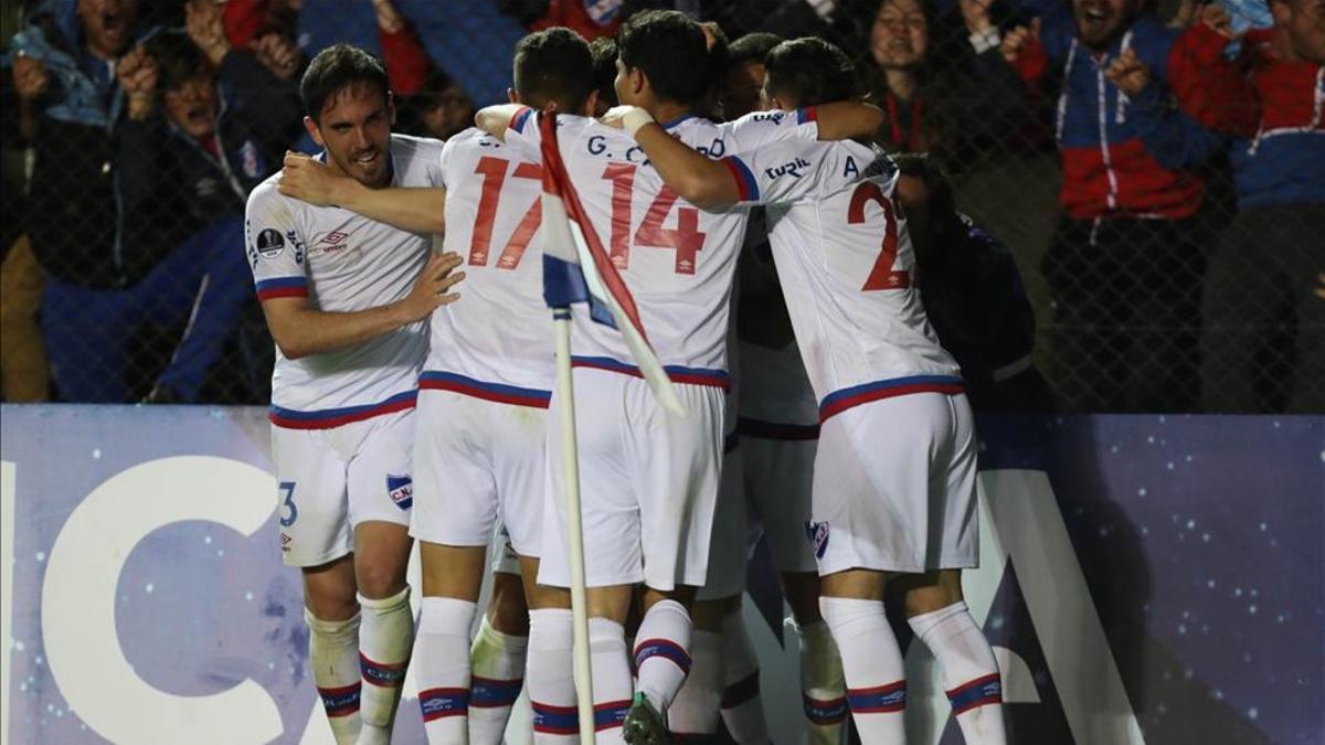 Nacional venció a San Lorenzo por la Copa Sudamericana