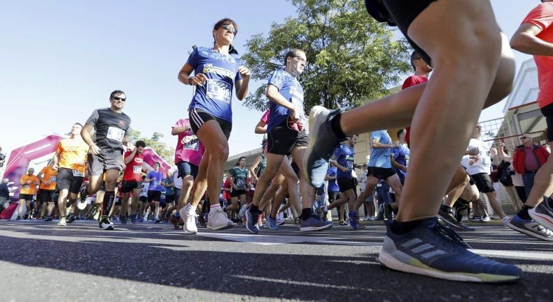 Imágenes de la VII Carrera Popular 10K Bomberos Zaragoza.