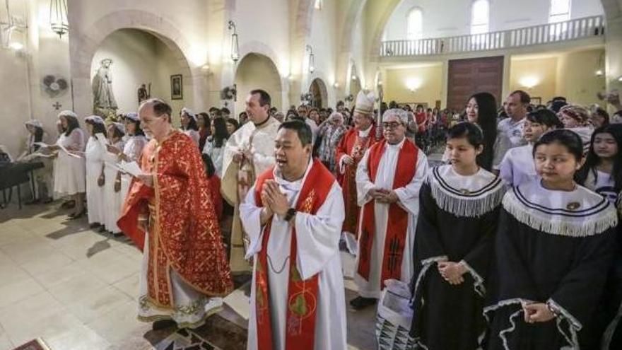 Misa de Pentecostés en Son Ferriol