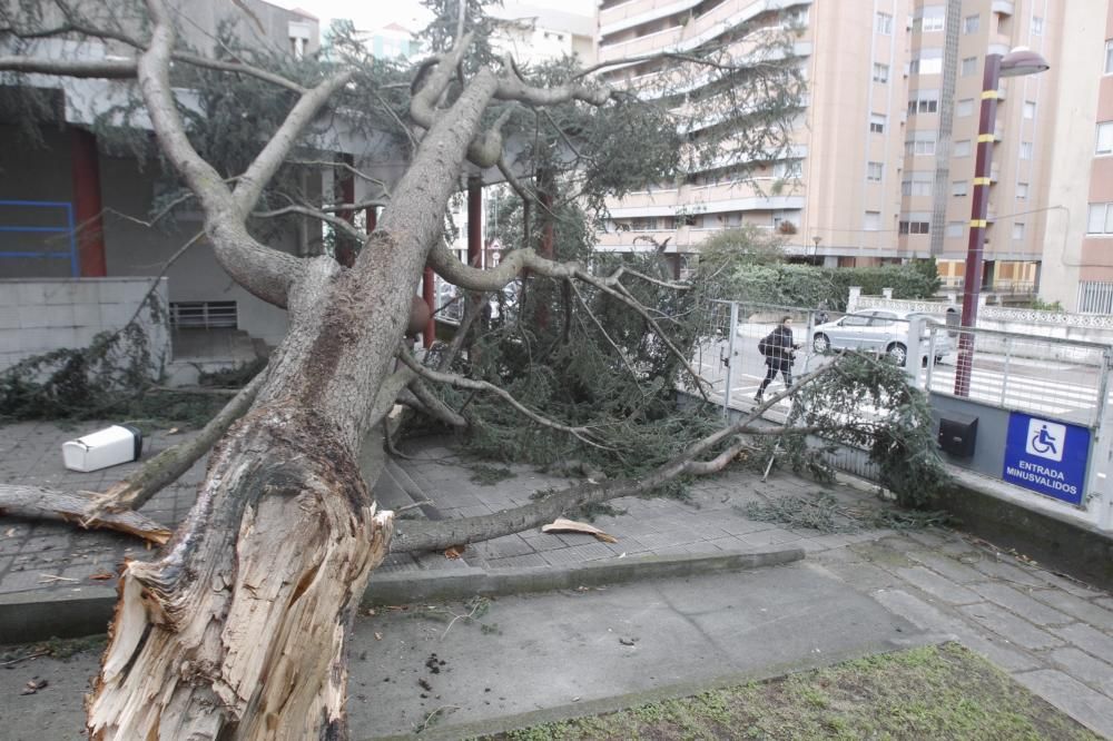 Temporal en Vigo