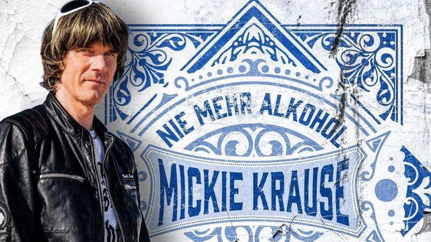 Cover der neuen Single &quot;Nie mehr Alkohol&quot; von Mickie Krause.