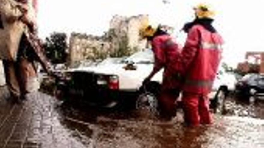 Alerta en Extremadura por el temporal de lluvia y viento