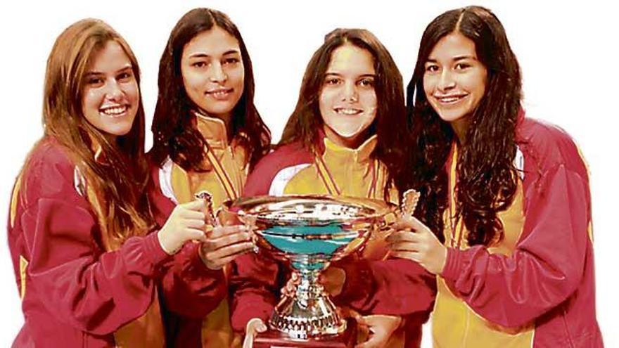 Cuatro zamoranas, campeonas de España con Castilla y León