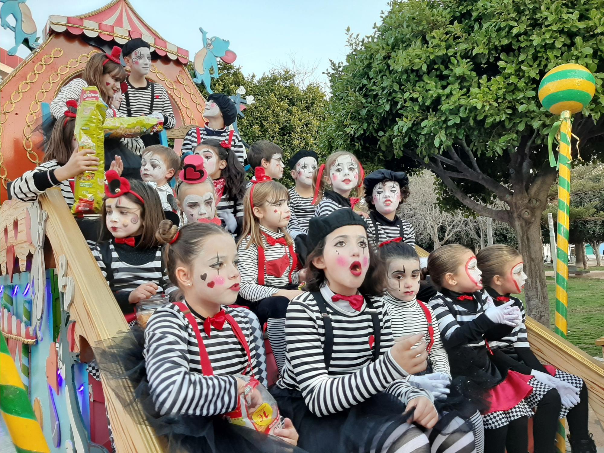 Benicarló, Falla El Caduf de mimos.jpg