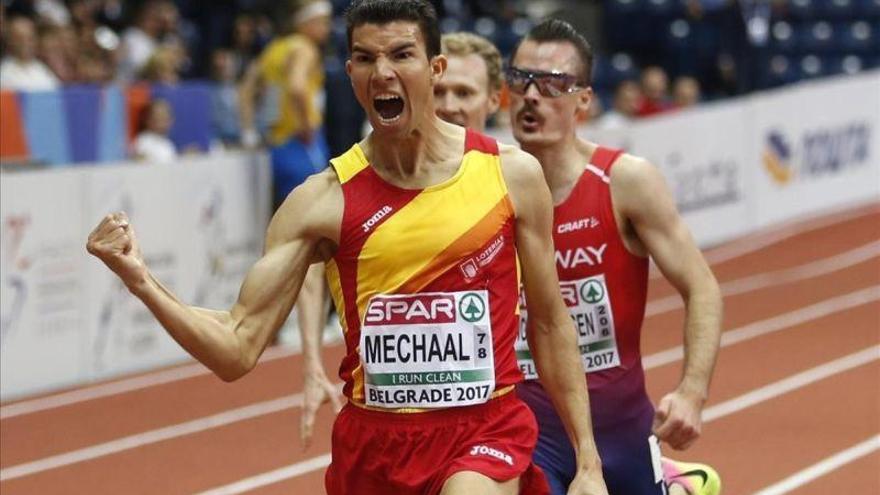 Mechaal, campeón de Europa de 3.000 metros